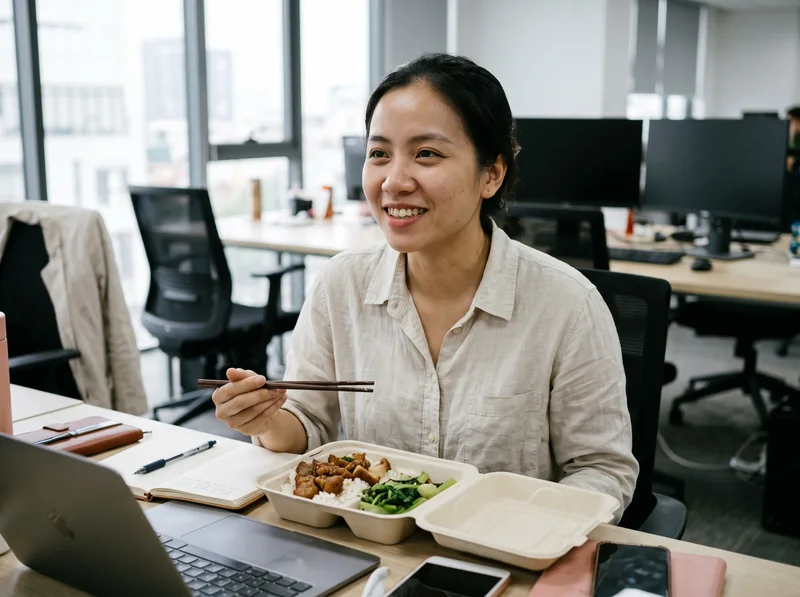 Bữa trưa văn phòng thư thái